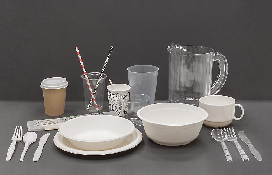 foto MENAJE: CUBIERTOS, PLATOS, VASOS