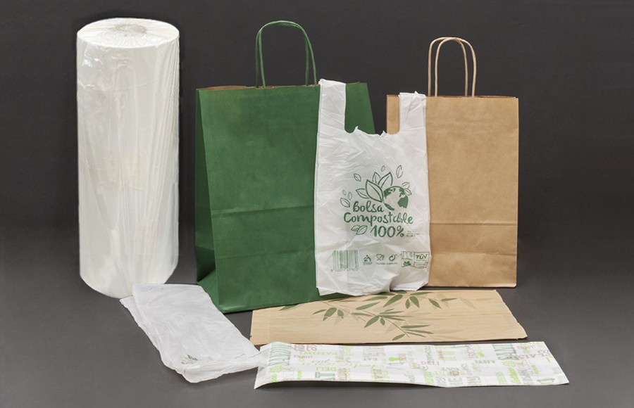 foto BOLSAS CAMISETA,TAKE AWAY Y PARA ENVOLVER