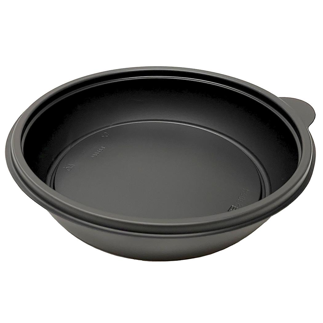 ENVASE PLASTICO MICRO 750 ML S/T NEGRO 50 UDS
