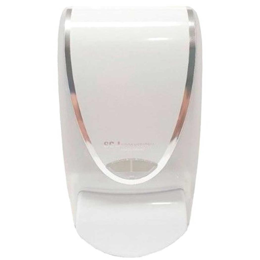 DISPENSADOR GEL 1 LT ABS CARTUCHO DEB TRASLUC 1U