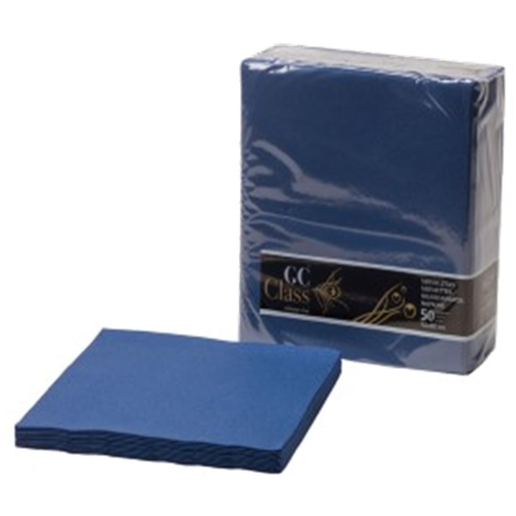 SERVILLETA TS 40X40 CM AZUL 50 UDS