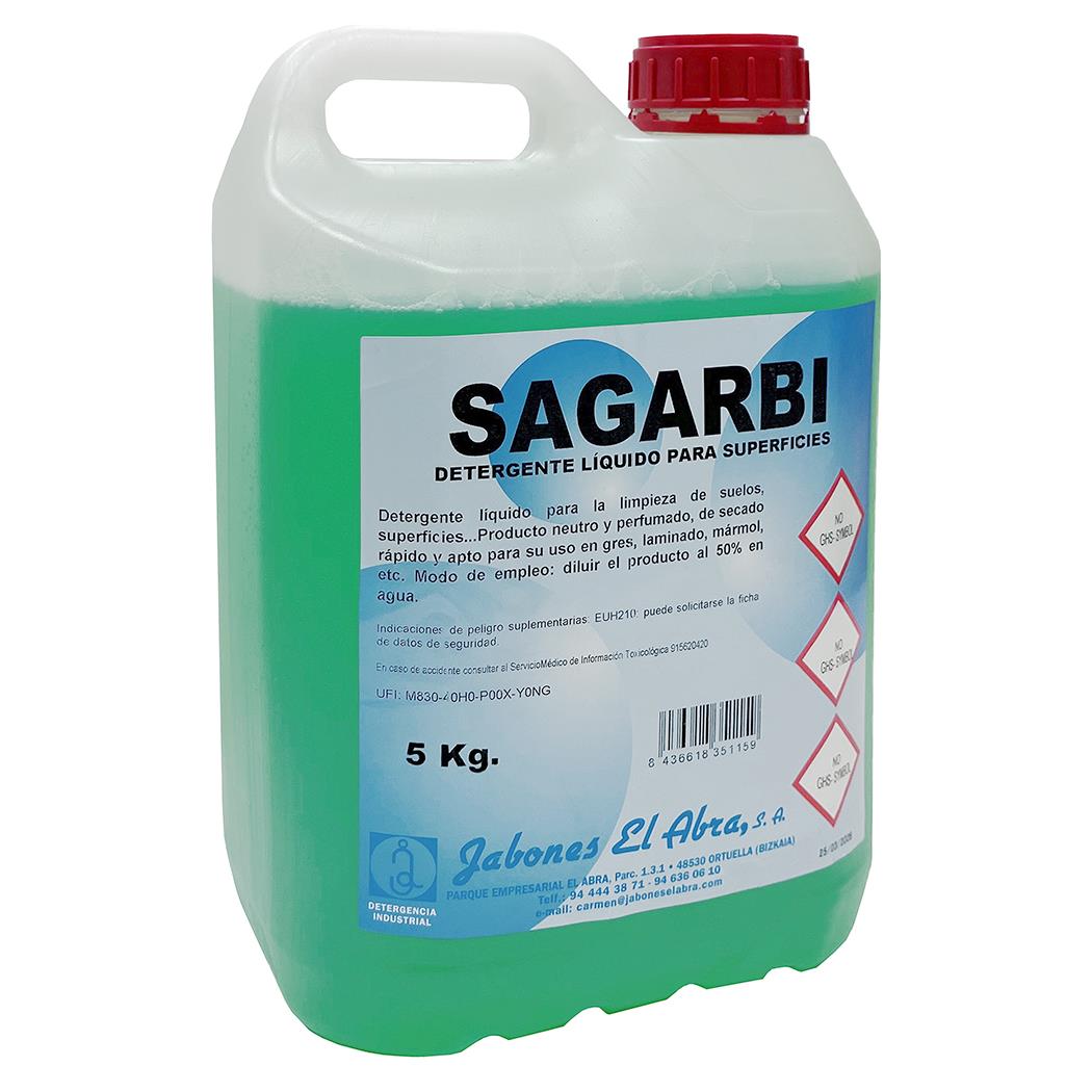 LIMPIADOR NEUTRO MANZANA SAGARBI 5 LT