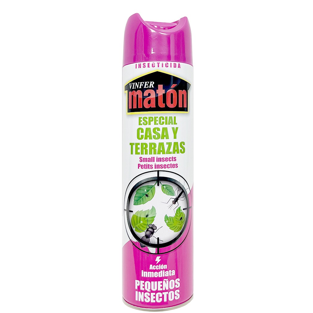 INSECTICIDA VOLADORES SPRAY CASA MATON 600ML 
