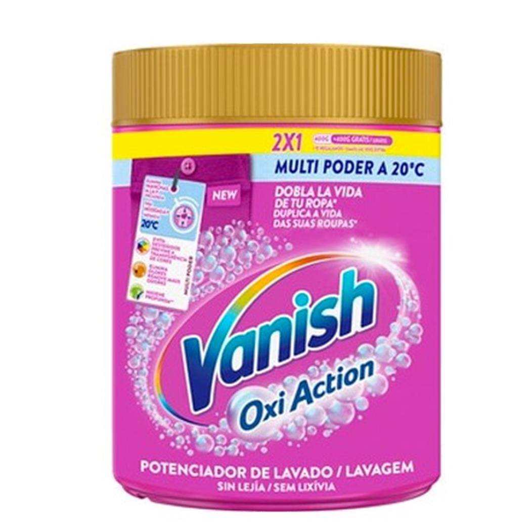 QUITAMANCHAS POLVO VANISH OXI ACTION COLOR 900GR