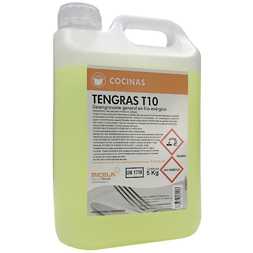 DESENGRASANTE FRIO TENGRAS T10 5 KG