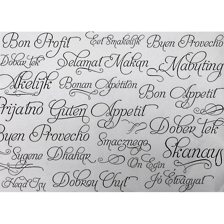 MANTEL PAPEL 30X40 CM BUEN PROVECHO 1000 UDS