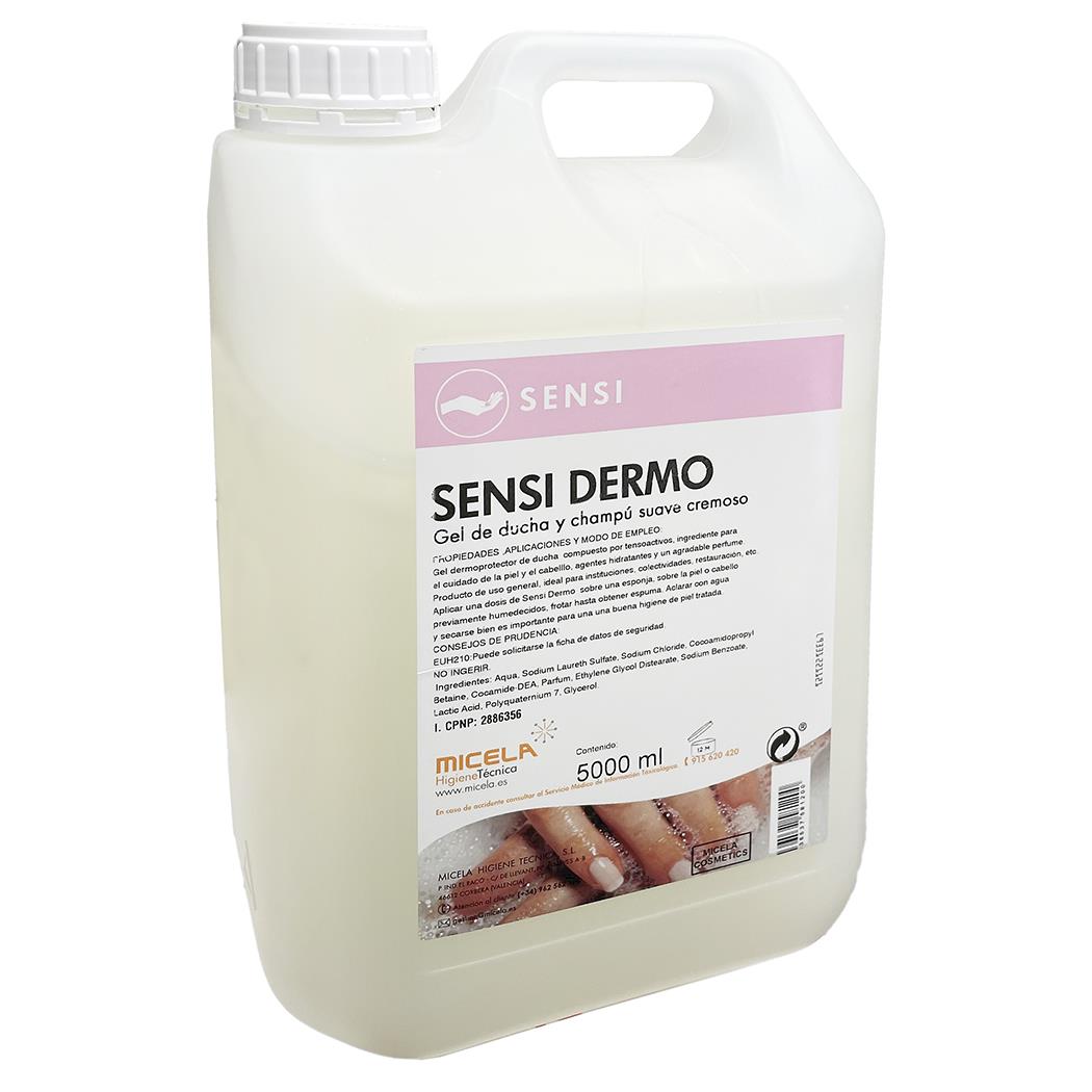 GEL Y CHAMPU SENSI DERMO 5 LT