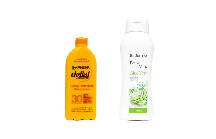 foto BODY MILK, CREMAS CORPORALES Y SOLARES
