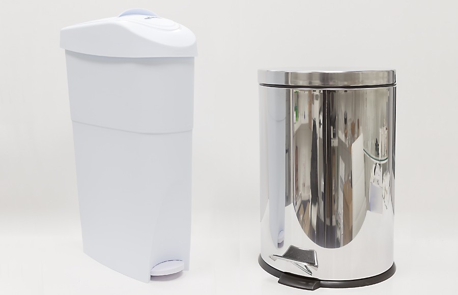 foto CUBOS SIN RUEDAS CON PEDAL, WC-COMPRESA 
